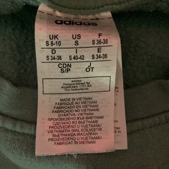 green adidas sweatshirt - Picture 2 of 2